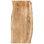vidaXL Blat de masă, 118x(50-60)x2,5 cm, lemn masiv de acacia