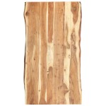 vidaXL Blat de masă, 118x(50-60)x3,8 cm, lemn masiv de acacia vidaXL Blat de masă, 118x(50-60)x3,8 cm, lemn masiv de acacia