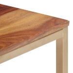 vidaXL Măsuță de cafea, 120x60x40 cm, lemn masiv vidaXL Măsuță de cafea, 120x60x40 cm, lemn masiv