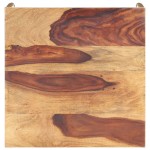 vidaXL Masă laterală, 60x60x40 cm, lemn masiv vidaXL Masă laterală, 60x60x40 cm, lemn masiv