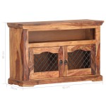 vidaXL Comodă TV, 90 x 30 x 60 cm, lemn masiv de acacia