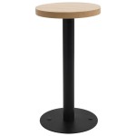 vidaXL Masă de bistro, maro deschis, 40 cm, MDF vidaXL Masă de bistro, maro deschis, 40 cm, MDF