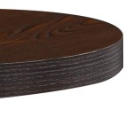 vidaXL Masă de bistro, maro închis, 40 cm, MDF vidaXL Masă de bistro, maro închis, 40 cm, MDF