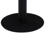 vidaXL Masă de bistro, maro deschis, 50 cm, MDF