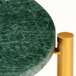 vidaXL Masă de cafea verde 60x60x35 cm piatră naturală aspect marmură vidaXL Masă de cafea verde 60x60x35 cm piatră naturală aspect marmură