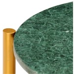 vidaXL Masă de cafea verde 60x60x35 cm piatră naturală aspect marmură vidaXL Masă de cafea verde 60x60x35 cm piatră naturală aspect marmură