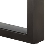 vidaXL Bancă, 110 cm, lemn masiv reciclat și oțel vidaXL Bancă, 110 cm, lemn masiv reciclat și oțel