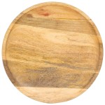 vidaXL Masă laterală rotundă, 43 x 43 x 66 cm, lemn masiv de mango vidaXL Masă laterală rotundă, 43 x 43 x 66 cm, lemn masiv de mango