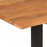 vidaXL Masă de bucătărie, 180 x 90 x 76 cm, lemn masiv de acacia vidaXL Masă de bucătărie, 180 x 90 x 76 cm, lemn masiv de acacia