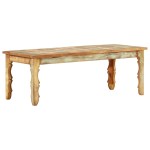 vidaXL Măsuță de cafea, 110 x 50 x 40 cm, lemn masiv reciclat vidaXL Măsuță de cafea, 110 x 50 x 40 cm, lemn masiv reciclat