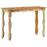 vidaXL Masă consolă, 110 x 40 x 76 cm, lemn masiv reciclat