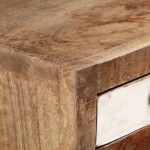 vidaXL Dulap cu sertare, 45 x 30 x 105 cm, lemn masiv reciclat