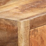 vidaXL Masă consolă, auriu, 90 x 30 x 75 cm, lemn masiv reciclat vidaXL Masă consolă, auriu, 90 x 30 x 75 cm, lemn masiv reciclat