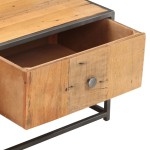 vidaXL Măsuță de cafea, 90x50x35 cm, lemn masiv reciclat vidaXL Măsuță de cafea, 90x50x35 cm, lemn masiv reciclat