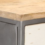 vidaXL Dulap cu sertare, 45 x 30 x 105 cm, lemn masiv de mango