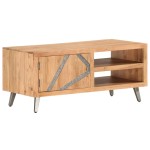 vidaXL Măsuță de cafea, 90x45x40 cm, lemn masiv de acacia vidaXL Măsuță de cafea, 90x45x40 cm, lemn masiv de acacia