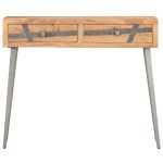 vidaXL Masă consolă, 90 x 30 x 75 cm, lemn masiv de acacia vidaXL Masă consolă, 90 x 30 x 75 cm, lemn masiv de acacia