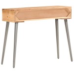 vidaXL Masă consolă, 90 x 30 x 75 cm, lemn masiv de acacia vidaXL Masă consolă, 90 x 30 x 75 cm, lemn masiv de acacia
