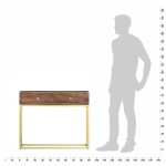 vidaXL Masă consolă, 90 x 30 x 75 cm, lemn masiv de mango vidaXL Masă consolă, 90 x 30 x 75 cm, lemn masiv de mango