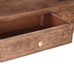 vidaXL Masă consolă, 90 x 30 x 75 cm, lemn masiv de mango vidaXL Masă consolă, 90 x 30 x 75 cm, lemn masiv de mango