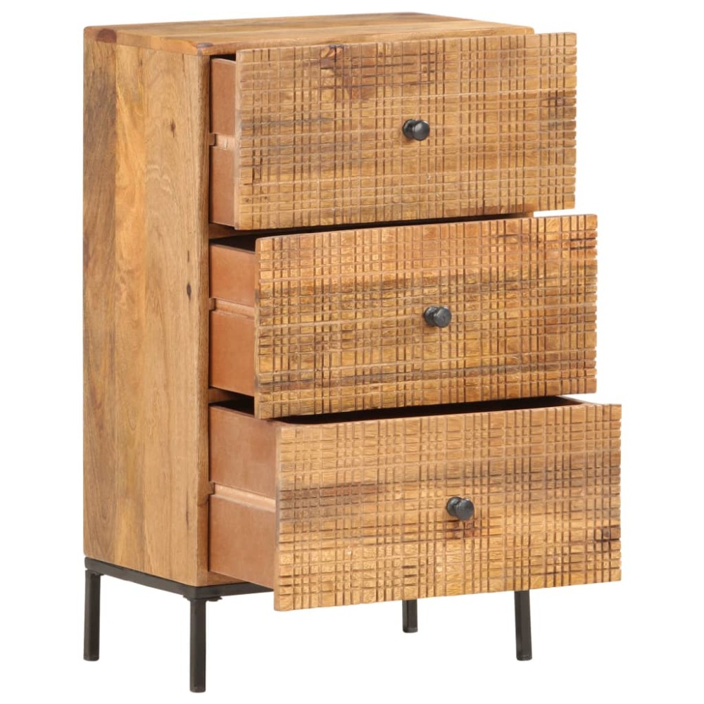 vidaXL Dulap, 45x30x75 cm, lemn masiv de mango