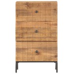 vidaXL Dulap, 45x30x75 cm, lemn masiv de mango