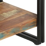 vidaXL Bibliotecă cu 5 rafturi, 140 x 30 x 180 cm, lemn masiv reciclat