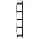 vidaXL Bibliotecă cu 5 rafturi, 60 x 30 x 180 cm, lemn masiv reciclat vidaXL Bibliotecă cu 5 rafturi, 60 x 30 x 180 cm, lemn masiv reciclat