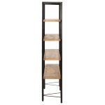 vidaXL Bibliotecă cu 4 niveluri, 160x35x160 cm, lemn masiv de mango vidaXL Bibliotecă cu 4 niveluri, 160x35x160 cm, lemn masiv de mango