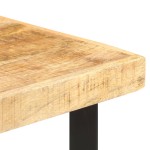 vidaXL Masă de bar, 60 x 60 x 107 cm, lemn de mango nefinisat