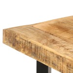 vidaXL Masă de bar, 150x70x107 cm, lemn de mango nefinisat vidaXL Masă de bar, 150x70x107 cm, lemn de mango nefinisat