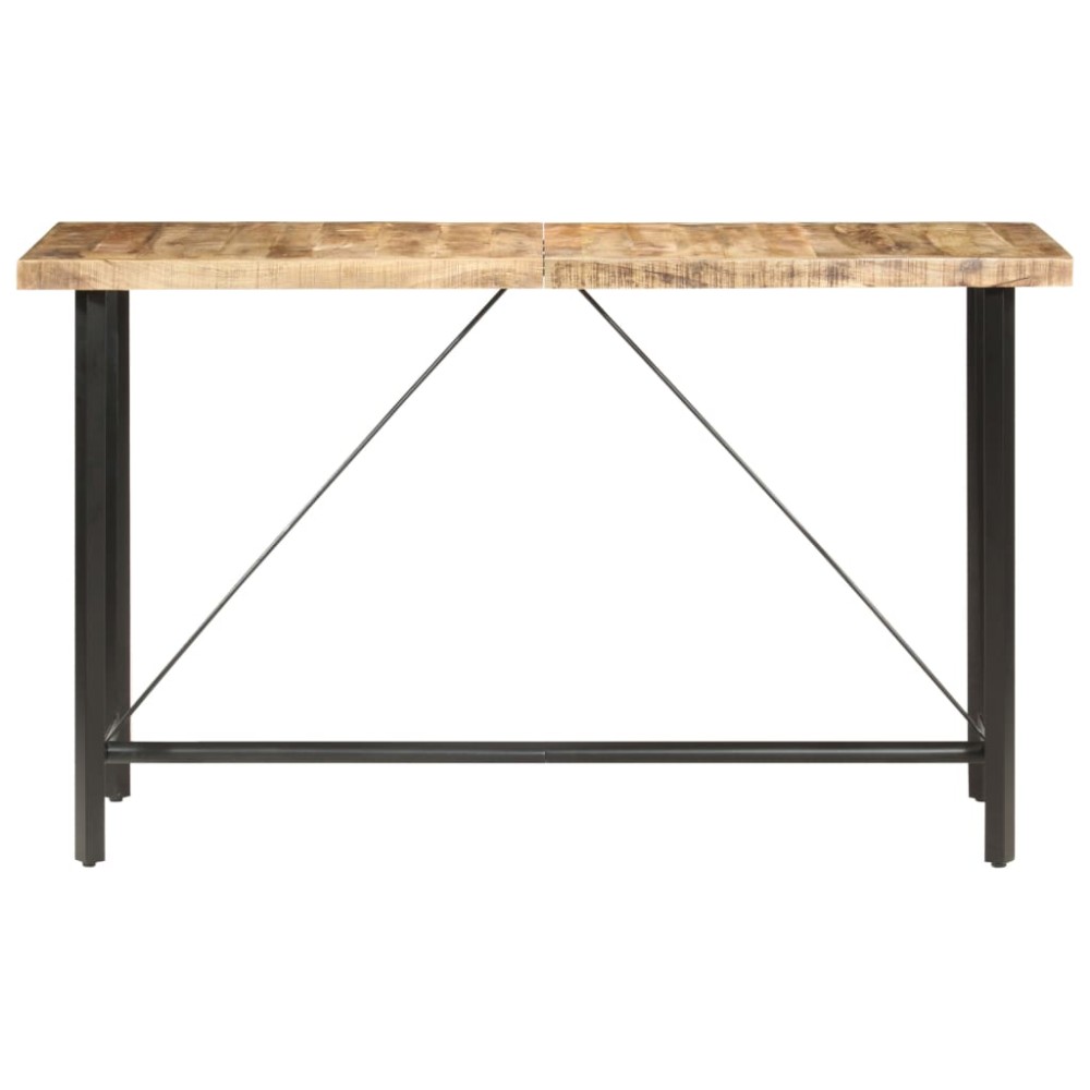 vidaXL Masă de bar, 180x70x107 cm, lemn de mango nefinisat