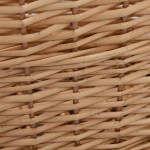 vidaXL Coș lemne foc mânere de transport natural 56x40x28 cm salcie vidaXL Coș lemne foc mânere de transport natural 56x40x28 cm salcie
