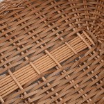 vidaXL Coș lemne foc cu mânere de transport natural 78x54x34 cm salcie vidaXL Coș lemne foc cu mânere de transport natural 78x54x34 cm salcie