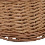 vidaXL Coș lemne foc cu mânere de transport natural 88x57x34 cm salcie vidaXL Coș lemne foc cu mânere de transport natural 88x57x34 cm salcie
