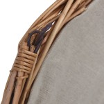 vidaXL Coș pentru lemne de foc cu mâner, maro, 61,5x46,5x52 cm salcie vidaXL Coș pentru lemne de foc cu mâner, maro, 61,5x46,5x52 cm salcie