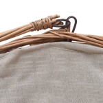 vidaXL Coș pentru lemne de foc cu mâner, natural, 60x44x55 cm, salcie vidaXL Coș pentru lemne de foc cu mâner, natural, 60x44x55 cm, salcie