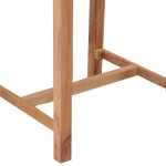 vidaXL Masă de bar de grădină, 60 x 60 x 105 cm, lemn masiv de tec vidaXL Masă de bar de grădină, 60 x 60 x 105 cm, lemn masiv de tec