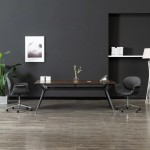 vidaXL Scaun de sufragerie pivotant, gri, material textil vidaXL Scaun de sufragerie pivotant, gri, material textil