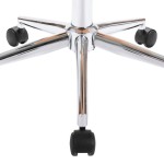 vidaXL Scaun de bucătărie pivotant negru lemn curbat & piele ecologică vidaXL Scaun de bucătărie pivotant negru lemn curbat & piele ecologică