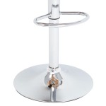 vidaXL Scaun de bar, negru, piele ecologică vidaXL Scaun de bar, negru, piele ecologică
