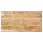 vidaXL Masă de bucătărie, 140x70x76 cm, lemn masiv de mango nefinisat vidaXL Masă de bucătărie, 140x70x76 cm, lemn masiv de mango nefinisat