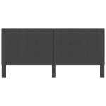 vidaXL Tăblie capitonată, gri închis, 200 x 200 cm, material textil vidaXL Tăblie capitonată, gri închis, 200 x 200 cm, material textil