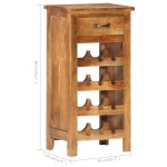 vidaXL Dulap sticle de vin, 40x30x80 cm, lemn masiv de acacia vidaXL Dulap sticle de vin, 40x30x80 cm, lemn masiv de acacia