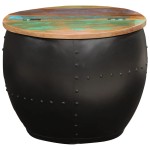 vidaXL Măsuță de cafea, 53 x 43 cm, lemn masiv reciclat vidaXL Măsuță de cafea, 53 x 43 cm, lemn masiv reciclat