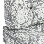 vidaXL Pernă de canapea din paleți, gri deschis, textil, petice vidaXL Pernă de canapea din paleți, gri deschis, textil, petice
