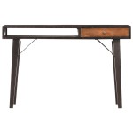 vidaXL Masă consolă, 118x35x76 cm, lemn masiv reciclat vidaXL Masă consolă, 118x35x76 cm, lemn masiv reciclat