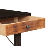 vidaXL Masă consolă, 118x35x76 cm, lemn masiv reciclat vidaXL Masă consolă, 118x35x76 cm, lemn masiv reciclat