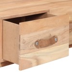 vidaXL Măsuță de cafea, 90x50x35 cm, lemn masiv reciclat vidaXL Măsuță de cafea, 90x50x35 cm, lemn masiv reciclat