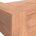 vidaXL Masă consolă, 90 x 35 x 75 cm, lemn masiv de tec vidaXL Masă consolă, 90 x 35 x 75 cm, lemn masiv de tec
